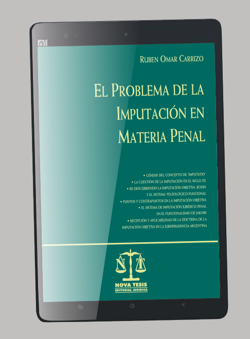 El problema de la imputacin en materia penal